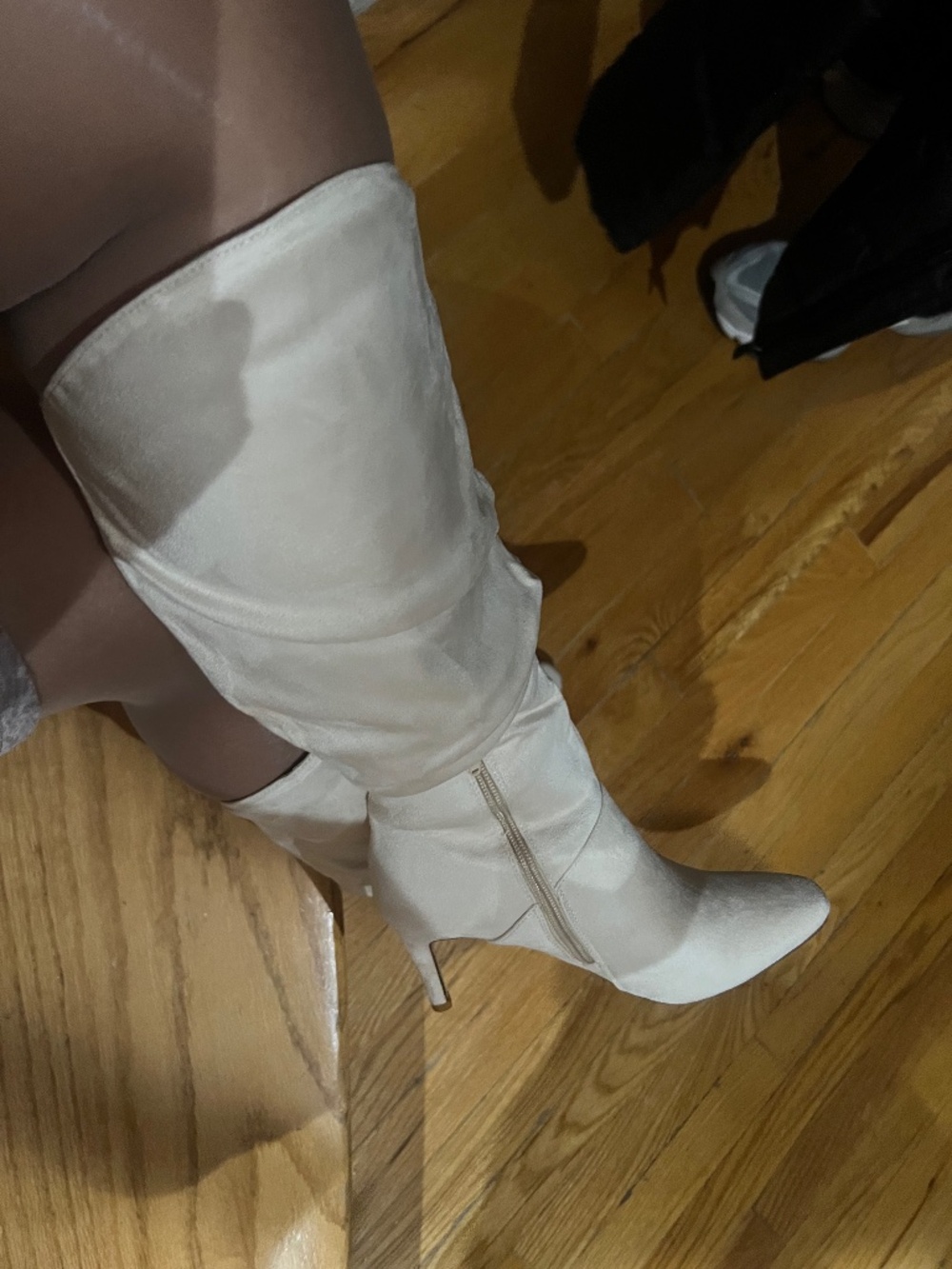 White boots